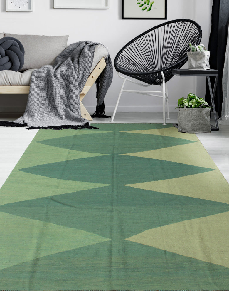 Winchester Kilim Alessia Lt. Green Rug