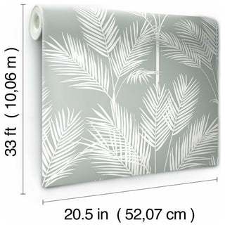 King Palm Silhouette Wallpaper