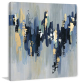 "Light in Chaos" Painting Print, Wrapped Canvas, 48"x48"