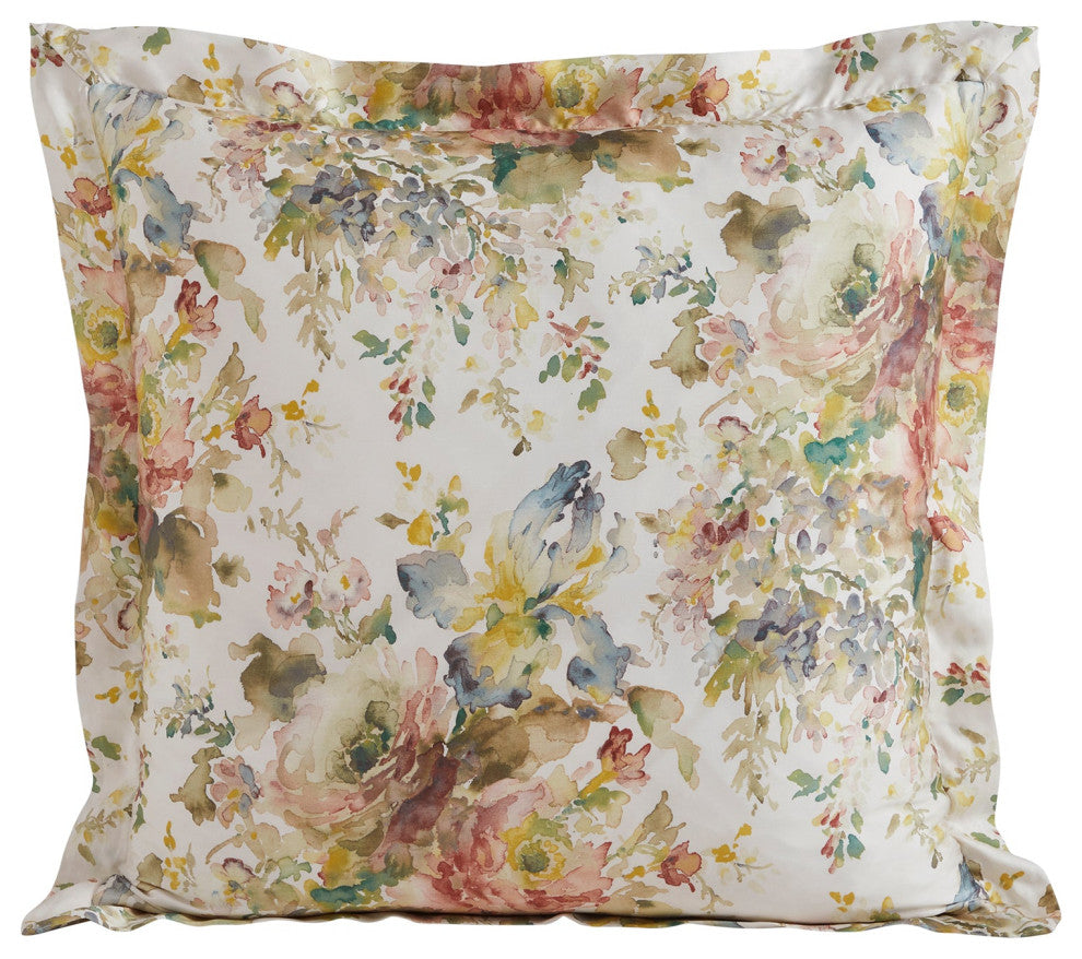 Jardin Lyocell Euro Sham, 27"x27", 1 Piece