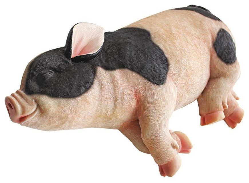 Sleeping Pig Statue