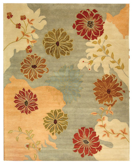 Metro Multi Area Rug MET990A - 6' x 6' Round