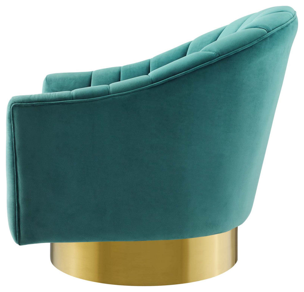 Accent Chair, Set of 2, Velvet, Metal, Teal Blue, Modern, Lounge Hospitality