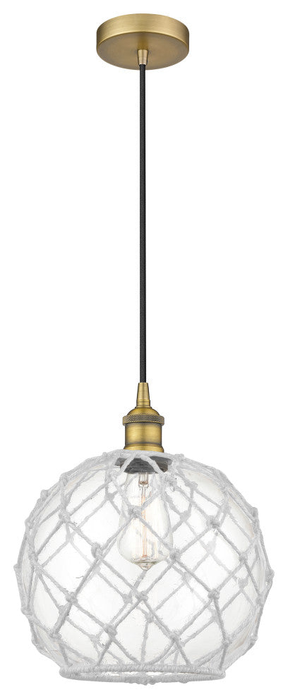 Innovations 616-1P-BB-G122-10RW-LED 1-Light Mini Pendant, Brushed Brass