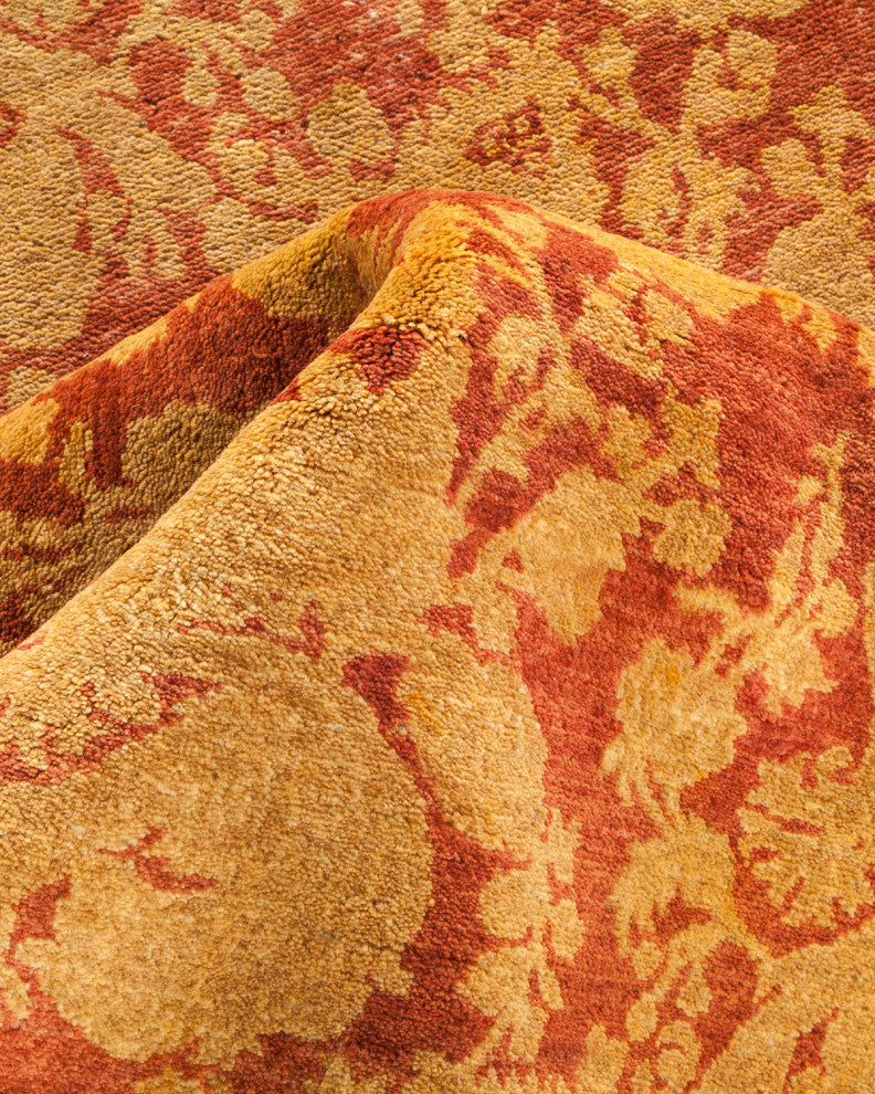 Mogul, One-of-a-Kind Hand-Knotted Area Rug Pink, 8'2"x8'3"