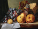 Tile Mural Pears Grapes By Edward Ladell, 6"x8", Matte