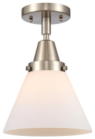 INNOVATIONS LIGHTING 447-1C-SN-G41-LED Large Cone Flush Mount