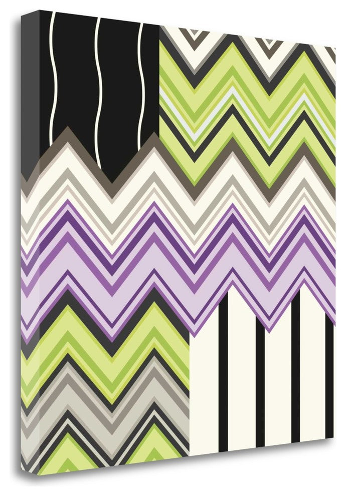 "Jazzed 1" By Janelle Kroner, Giclee Print on Gallery Wrap Canvas, Ready to Hang
