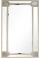 Antiqued Silver Wall Mirror