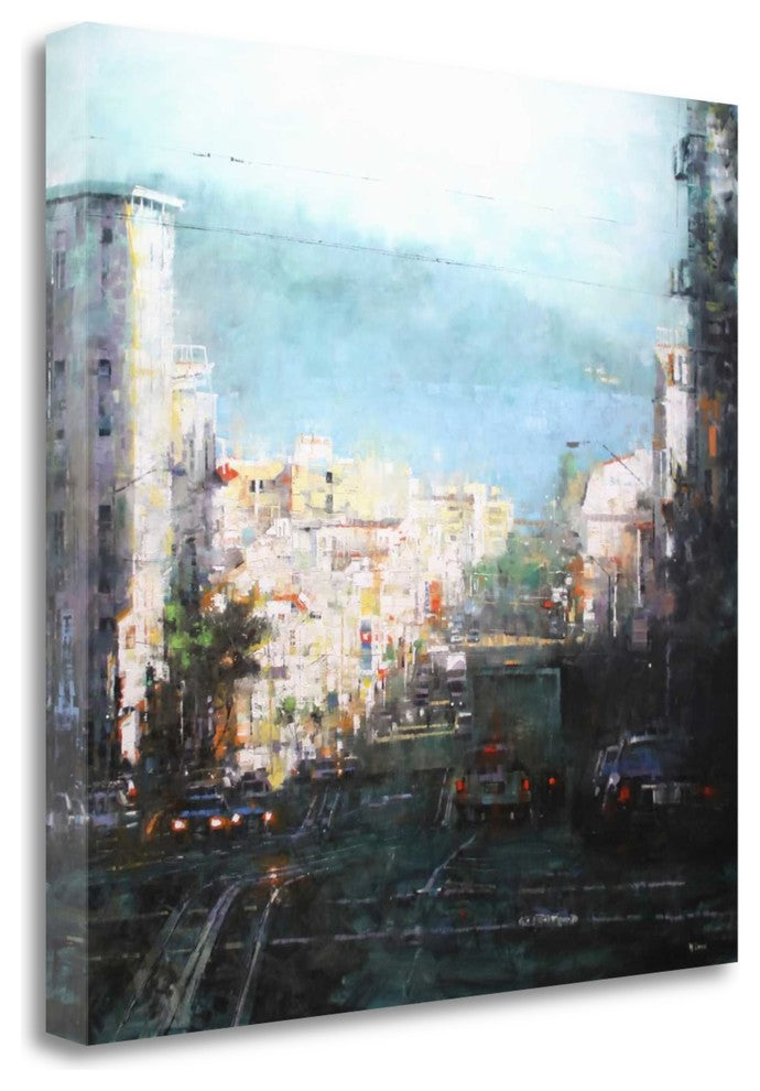 "Bay Mist" By Mark Lague, Giclee Print on Gallery Wrap Canvas, Ready to Hang