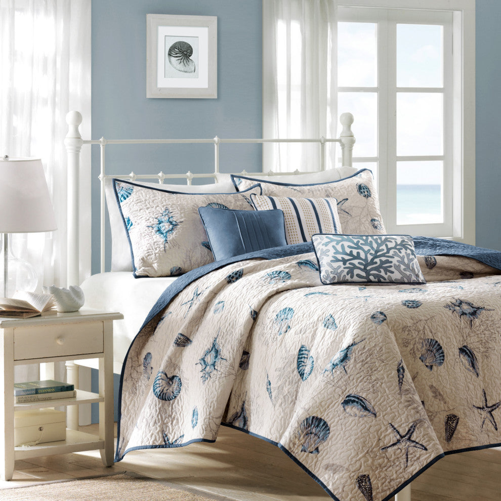 Madison Park Printed 7-Piece Comforter Set, King, Coverlet Set