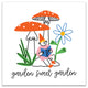 Garden Sweet Garden Gnome 6 16x16 Canvas Wall Art