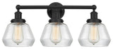 Fulton 3-Light 24.5" Bath Vanity-Light Matte Black