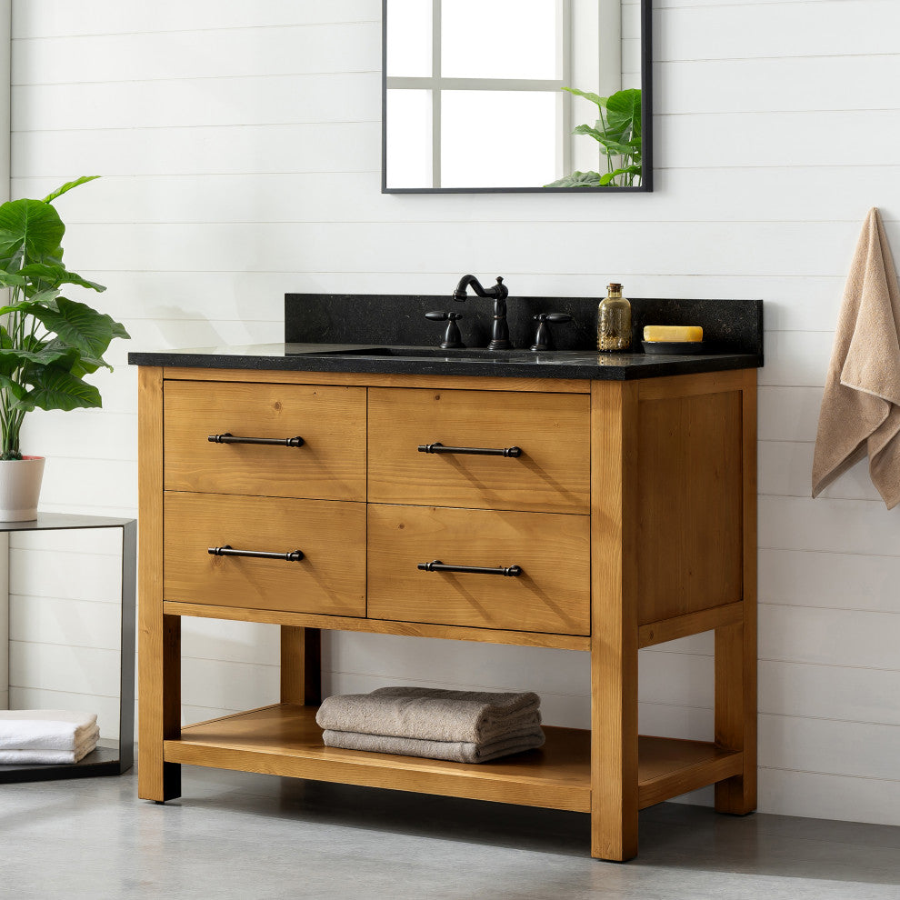 Windwood 42" Bathroom Vanity, Natural