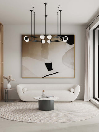 Manhattan Comfort 2-Piece Alondra Coffee and End Table