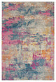 Nourison Passion 9' x 12' Ivory Multicolor Modern Indoor Area Rug