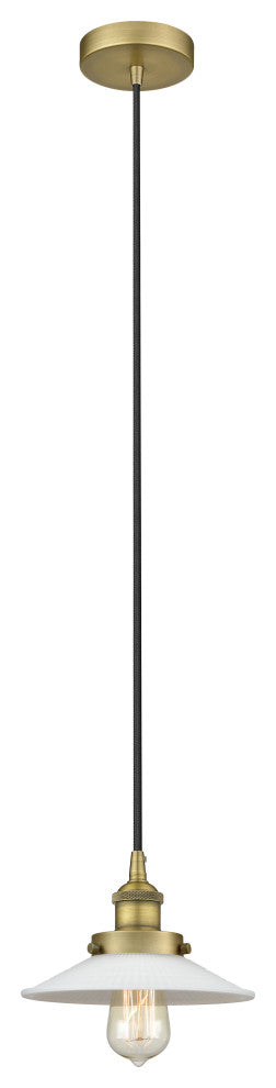 Innovations 616-1PH-BB-G1 1-Light Mini Pendant, Brushed Brass