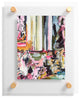Ginette Fine Art Trevi Fountain Rome Italy 3 Floating Acrylic Print
