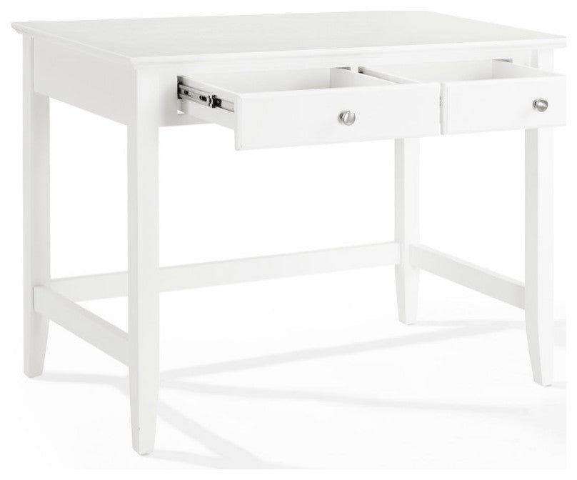 Campbell Writing Desk, White Finish