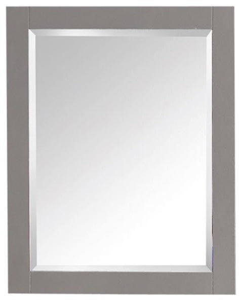 Avanity 24" Mirror, Chilled Gray