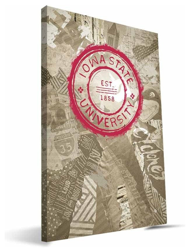 IWS Cyclones Scrapbook Canvas Print, 16"x24"