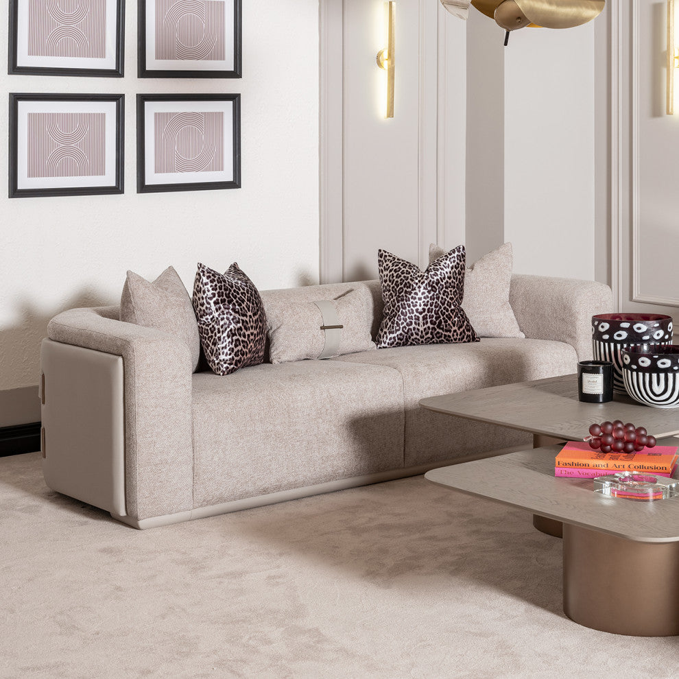 Canberra Sofa, Mink/Light Ash
