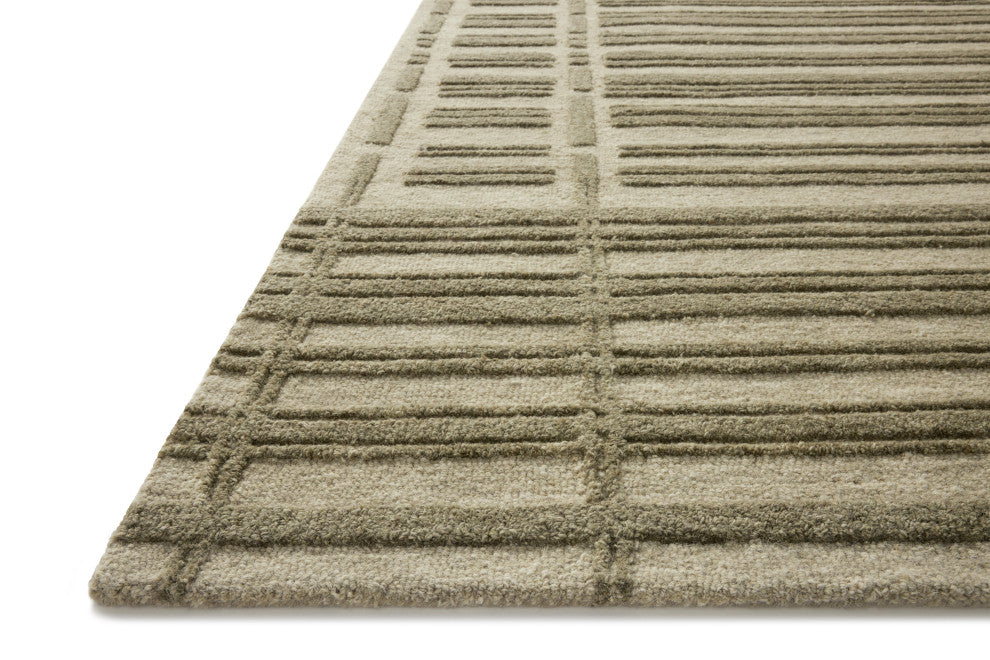 Chris Loves Julia x Loloi Bradley Sage / Olive 5''-0" x 7''-6" Area Rug