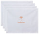 18"x14" Make A Wish, Word Print Placemat, Peach, Set of 4