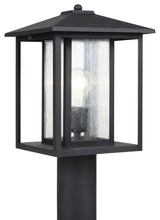 Generation Lighting Lighting 1-Light Outdoor Post Lantern, Black