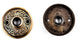 3 Pair Victorian Rosette Cast Antique Brass Door Hardware Renovators Supply