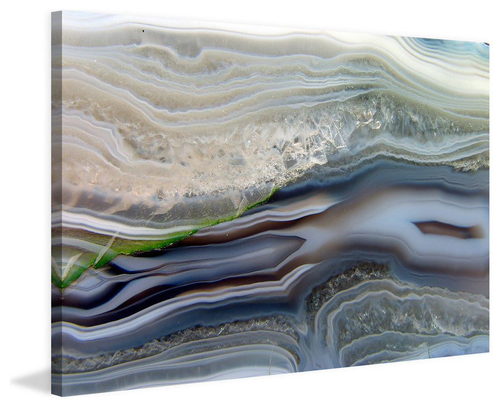 "Crustations" Painting Print on Canvas