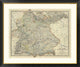 "Southwestern Germany, 1861"  by Alexander Keith Johnston, 46x39"
