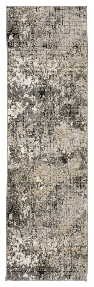 Oriental Weavers Nebulous 091D9 Abstract Rug, Gray, 3'3"x5'