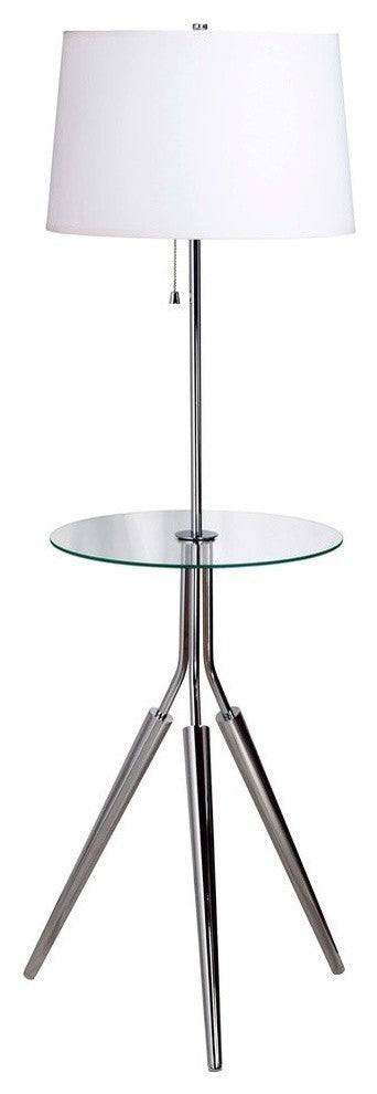 Kenroy 30510CH 1-Light Floor Lamp, Rosie