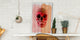 "Marvel Red Skull" Painting Print on White Wood, 30"x45"