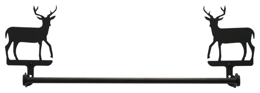 Towel Bar, Large, Small, Deer