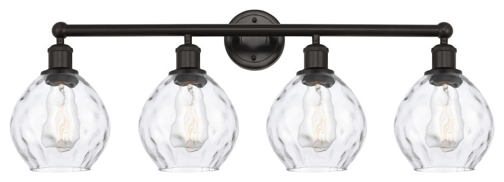 Innovations 616-4W-OB-G362 Waverly 4 Light Bath Vanity Light, Oil Rubbed Bronze