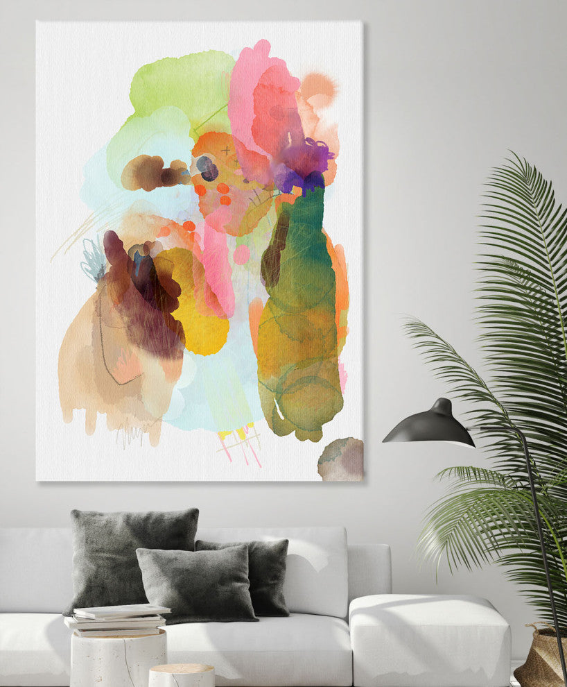 Aerial Sunset - 72 x 54 by Niya Christine