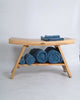 EcoDecors EarthyTeak Serenity Style Shower Bench, 30"