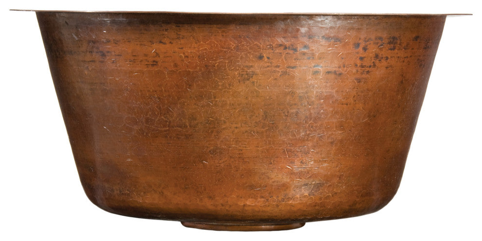 Thompson Traders KPU-1708BC Drop In / Undermount Napoli Round - Black Copper