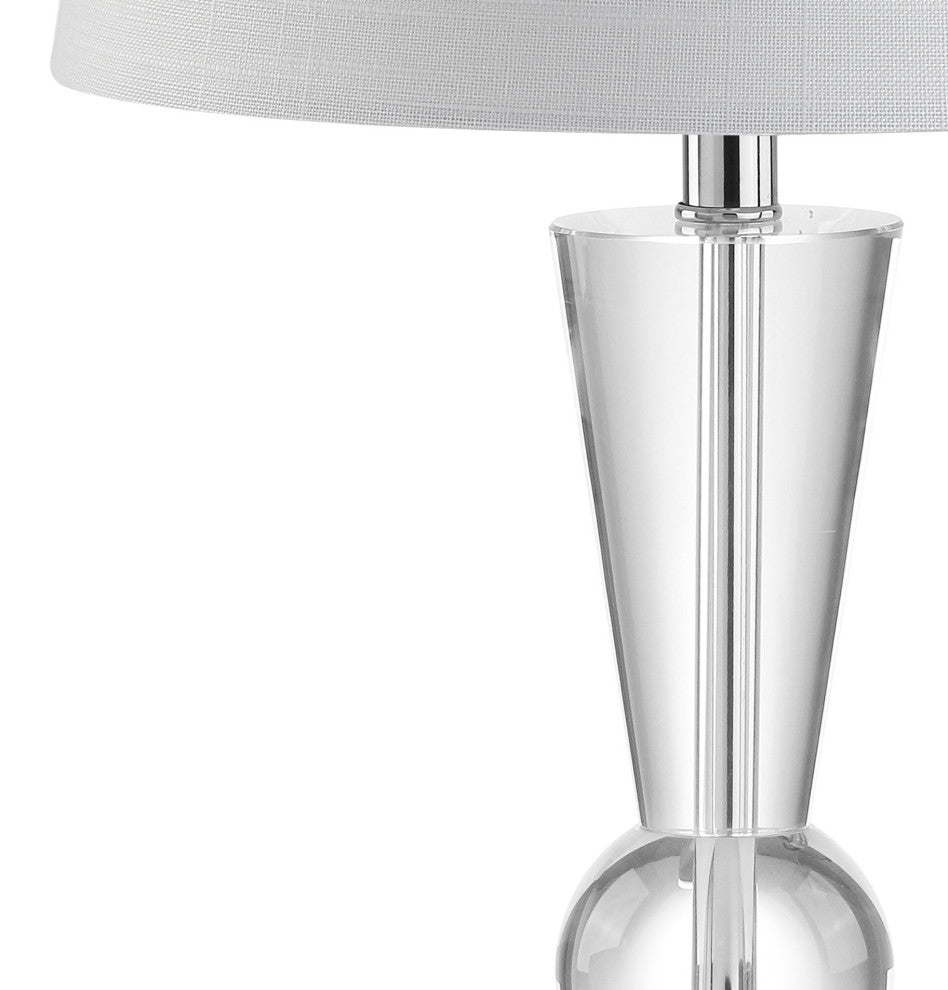Wynne 22" Crystal Table Lamp, Clear
