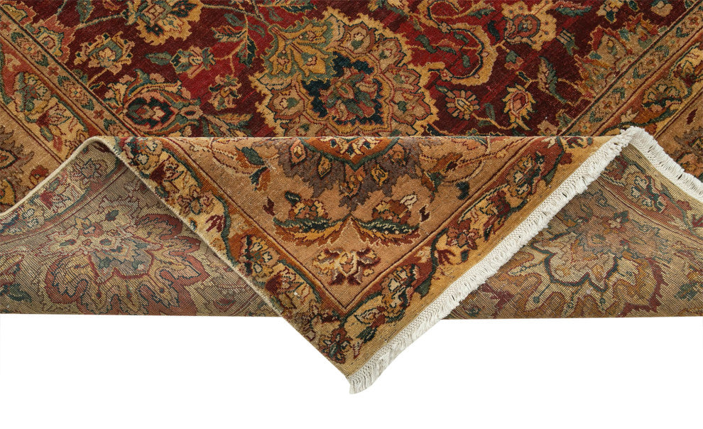 Rug N Carpet - Handwoven Oriental 9' 2" x 12' 5" Oversize Oushak Area Rug