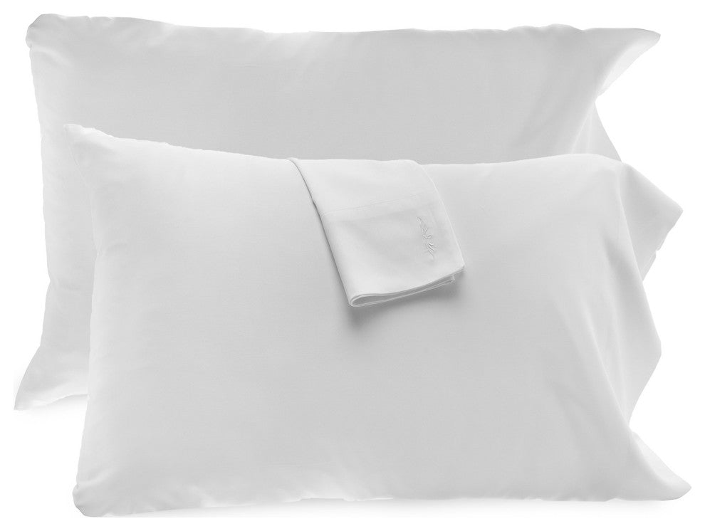 BedVoyage Luxury 100% Rayon Viscose Bamboo Pillowcase Set