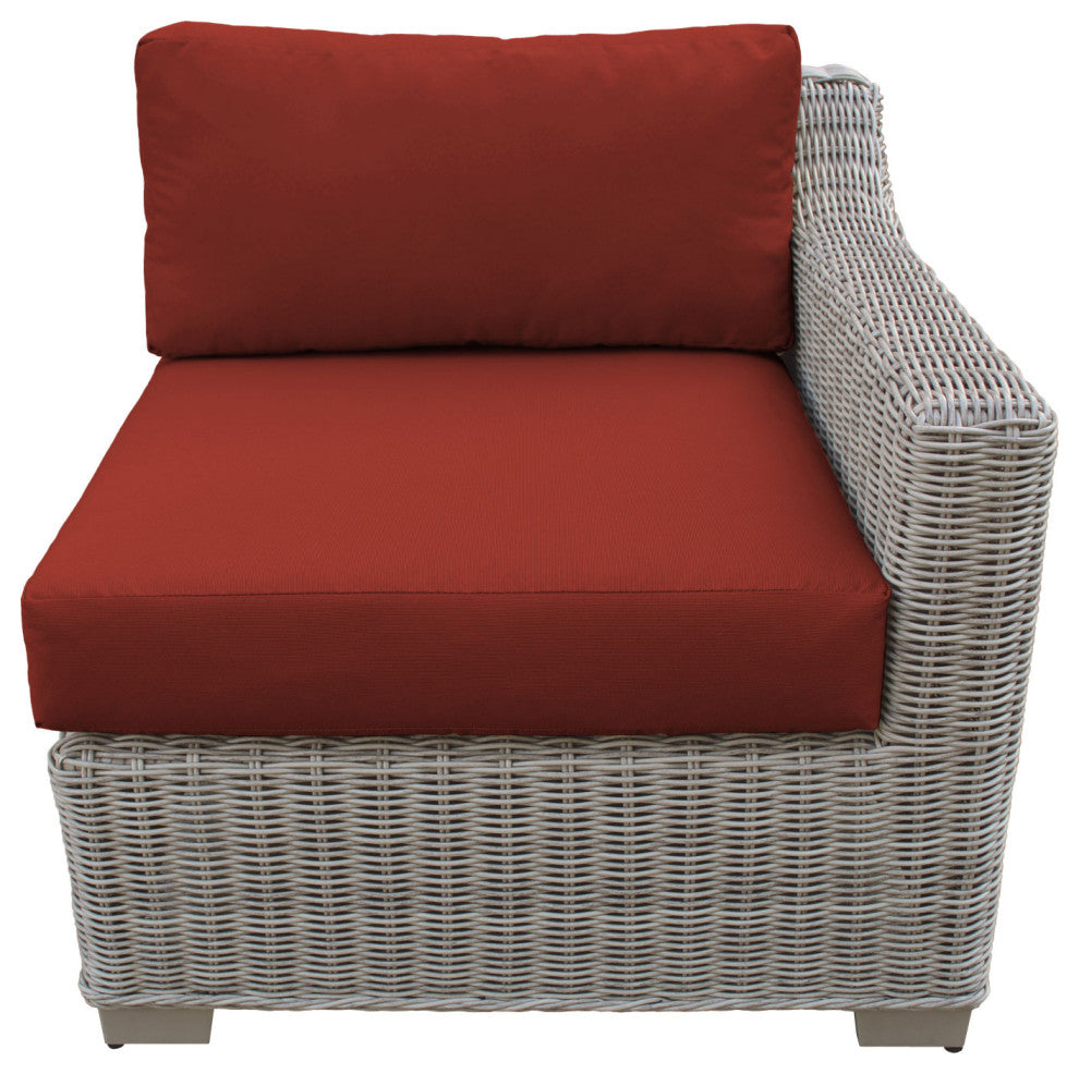 Coast Left Arm Sofa Terracotta