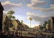 Joost Cornelisz Droochsloot Village Street Wall Decal