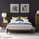 Lodge Queen Wood Platform Bed Frame