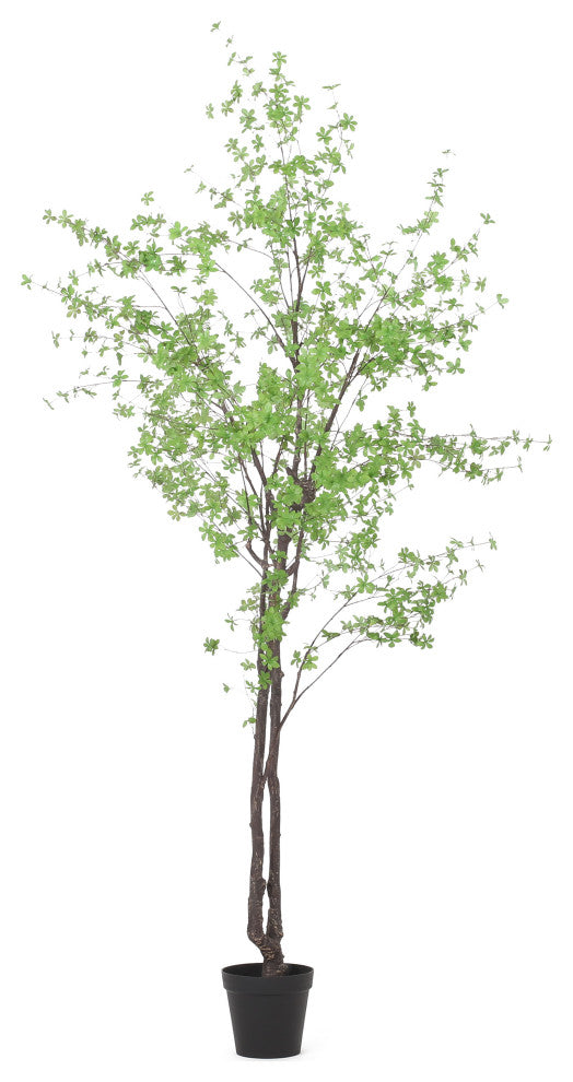 Monadnock Artificial Enkianthus Tree, Green, 78.5 Wx71 Dx118 H