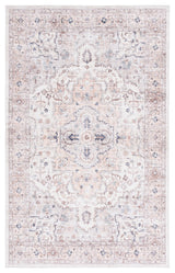 Safavieh Arizona Machine-Washable Collection ARZ520 Rug, Peach/Beige, 3'x5'