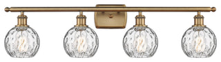 Innovations 516-4W-BB-G1215-6 4 Light Bath Vanity Light, Brushed Brass