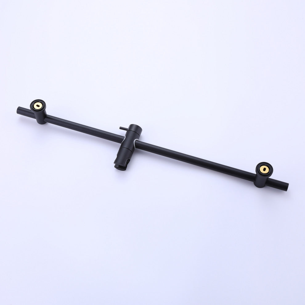 Wall Mounted Handheld Shower with Slide Bar-Less Rough-in Valve